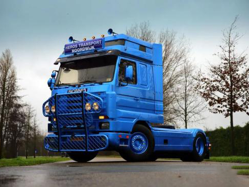 高顶驾驶室，车身多处改装，这台斯堪尼亚143M肯定不是您记忆中的样子