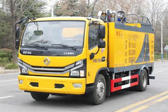 智能温控路面养护车，解决道路路面坑槽修补养护施工难题