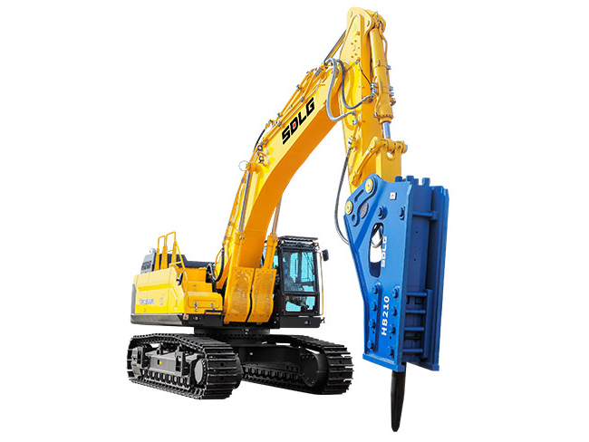 山东临工E6600HB打锤王 开启国四施工新体验