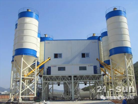 方圆HZS180型搅拌站助力张家港高铁新城建设