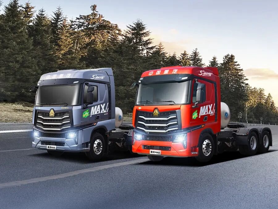 中国重汽全新一代豪沃MAX燃气车 带你沉浸式体验高品质运输