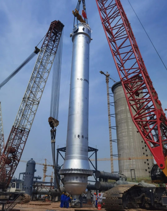 800吨+400吨联吊现场，太壮观了！