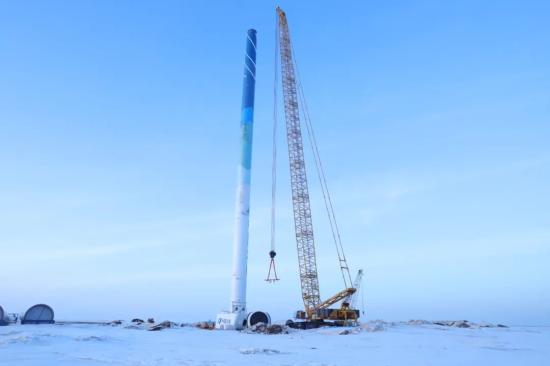 7.5MW的邂逅：徐工XLC15000-I新疆木垒风电吊装