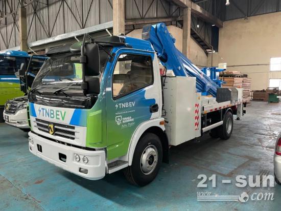 首批海伦哲新能源高空作业车交付马来西亚