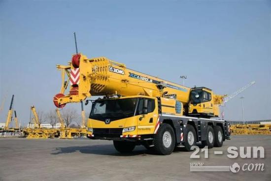 徐工新款欧洲版120吨全地面汽车起重机将于6月面世！