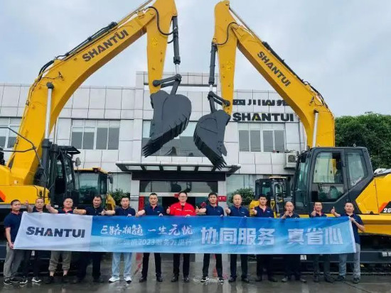山推挖掘机服务万里行，5月22日四川站正式起航！