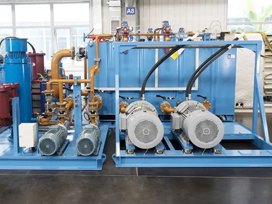 恒立成功交付4套热轧酸洗板镀锌铝镁联合机组液压系统