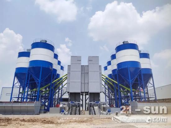 方圆HZS270D搅拌站助力珠三角城际轨道交通建设
