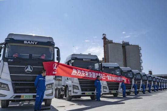 又是100台！三一电动产品持续热销！