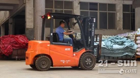 油換電正當時丨諾力電動叉車助力紡織企業完成老舊柴油叉車淘汰更新
