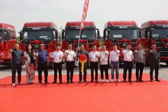 首批20台！三一青海火热交付！