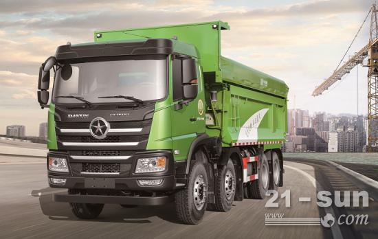渣土自卸车赚钱奔富高分答案——大运N6H 8×4标载城建渣土自卸车