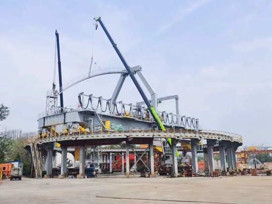 太原重工环行起重机+1 以实际行动助力核工业强国建设