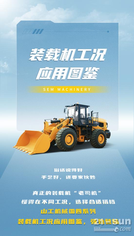 山工机械装载机工况应用图鉴