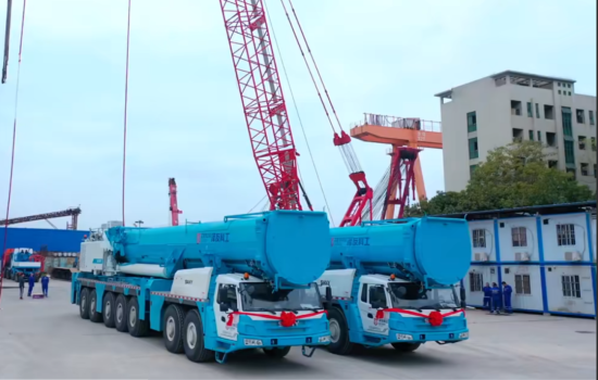 三一：一次8台750吨！印度这家公司的“黑红涂装”你觉得怎么样？