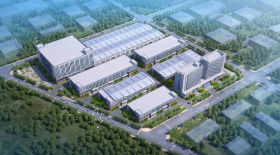 智能R代建智造产业园，中联重科R165塔机助推“工业强县”新发展