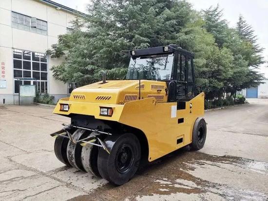 路通LTP1016H压路机现身道路施工！以极致压实能力，凸显品质实力！