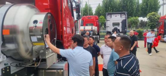 一汽解放持续领跑天然气重卡市场！