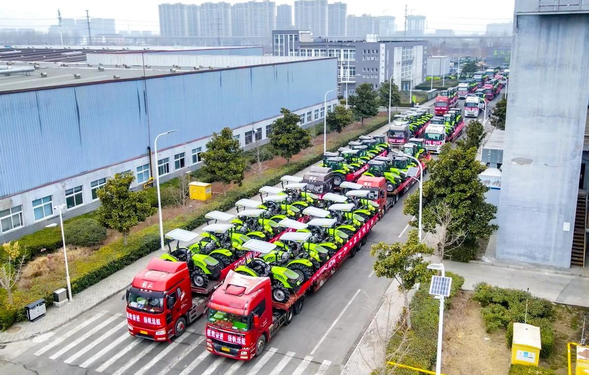 科技赋能保春耕，中联重科农机精品发运全国
