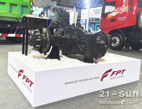 电驱实力，FPT eAX 840-R电驱桥产品亮相2024智能电动汽车科技生态大会