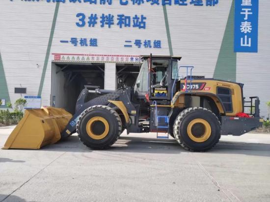 徐工XC975-EV纯电动装载机再次交付河南客户！