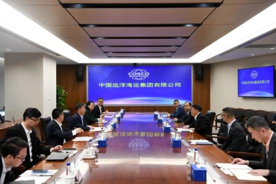 国货国运、共同出海 | 杨东升拜访<em>中远海运</em>集团