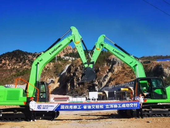 【直击一线】持续交付，好评不断！柳工电动挖掘机“电”亮神州大地