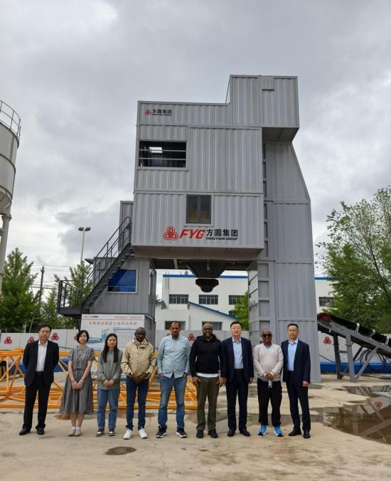 携手非洲伙伴 方圆扬帆远航 ——方圆搅拌站以卓越品质赢得国际信赖