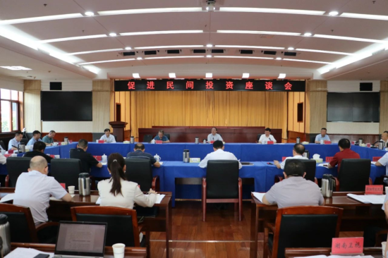 湖南召开促进民间投资座谈会，向文波参加并发言