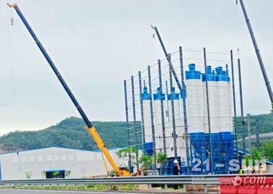 跨越千里焕新颜|山推建友搅拌站改造再立新标杆应用慧坪高速建设