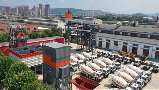 山推建友混凝土搅拌车批量发往海外市场