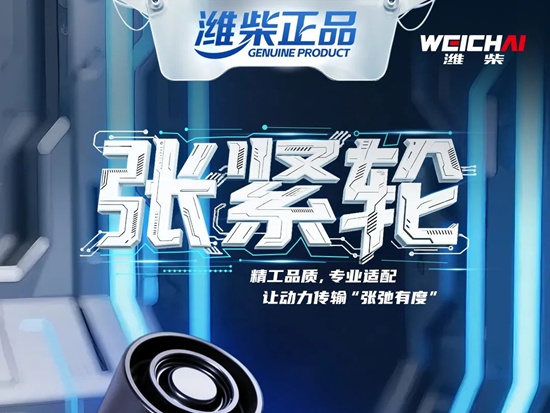 【潍柴商城】潍柴张紧轮丨精工品质，专业适配，让动力传输“张弛有度”！
