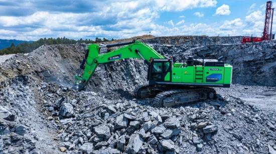 【徐工金?矿山开采】“重装战神”XE750GK HEV进军云南露天磷矿
