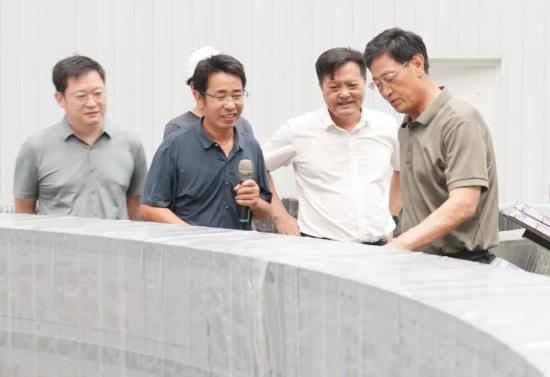 江苏省科技厅重大专项《大直径盾构隧道智能装备关键技术研究及应用》项目组到铁建重工调研