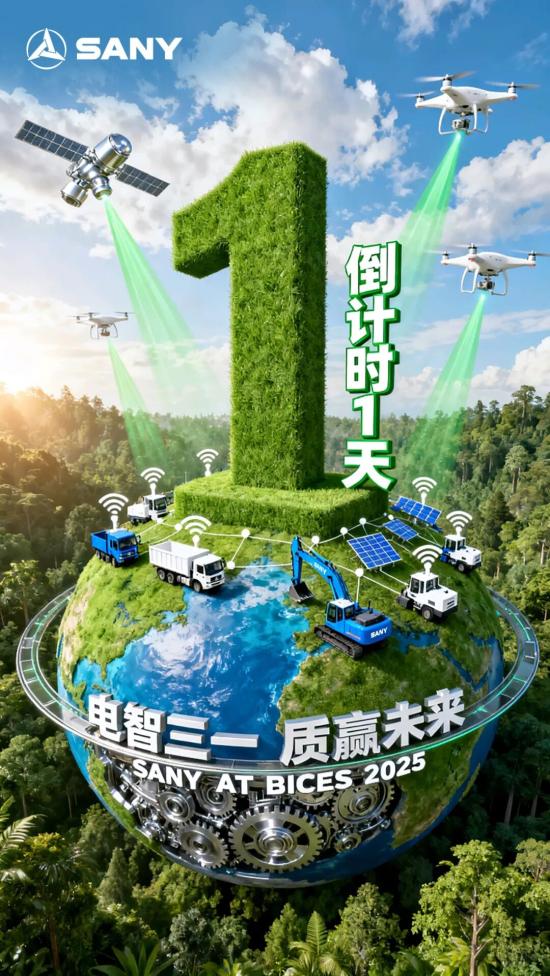<em>倒计时</em>1天！BICES 2025 三一欢迎您