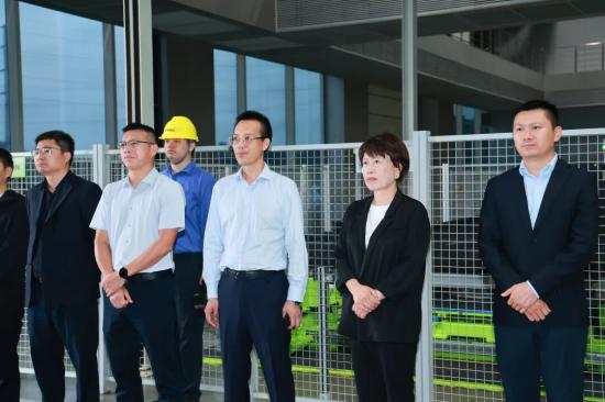紫金矿业集团执行董事副总裁吴健辉<em>调研</em>中联重科