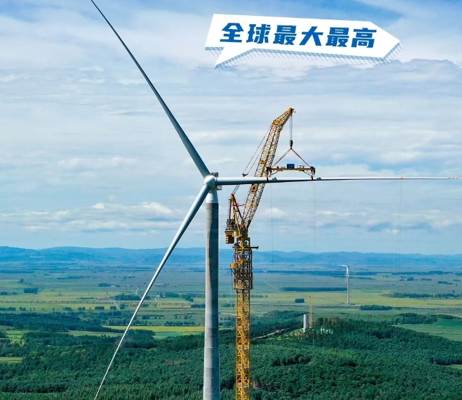高效吊装，共赢风电未来！徐工风电吊装引领绿色能源新时代