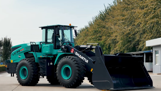 施工利器来了！山推LE70-X5电装助您告别油费焦虑！