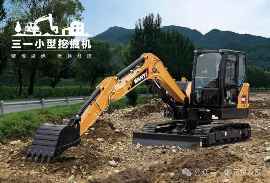 省油能干又贴心丨城市战斗小英雄三一SY60C挖掘机