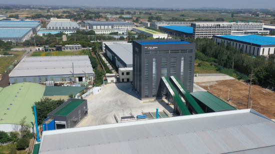 山推S3M-240商混站落地济南，绿色智造获客户认可