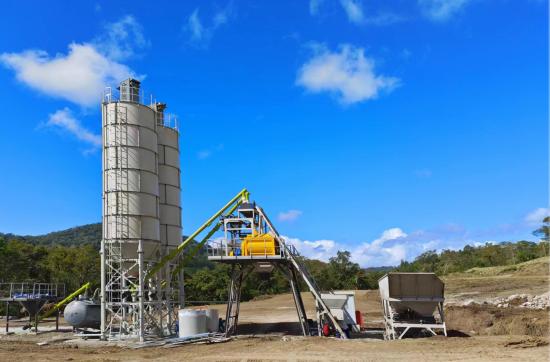 方圆搅拌站奔赴赞比亚再扬帆