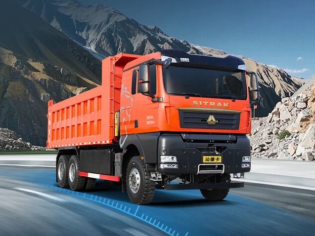 中国重汽汕德卡6×4新能源<em>自卸车</em>：全能登场，效率拉满！