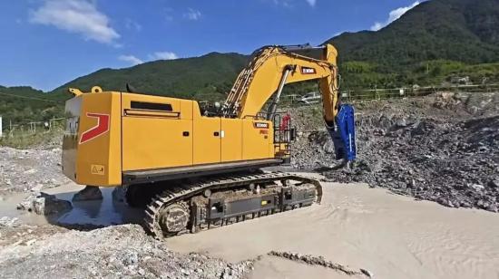 硬岩克星！徐工XE900G Pro直面非爆破挑战