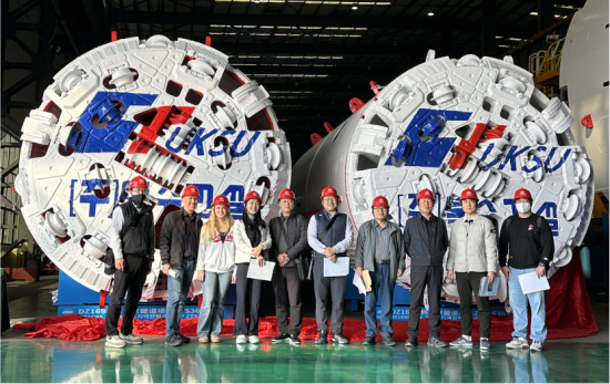 铁建重工2台盾构机助力韩国电力工程建设