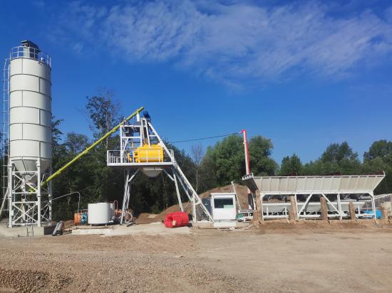 方圆搅拌站跨洋启程 助力刚果布基建升级