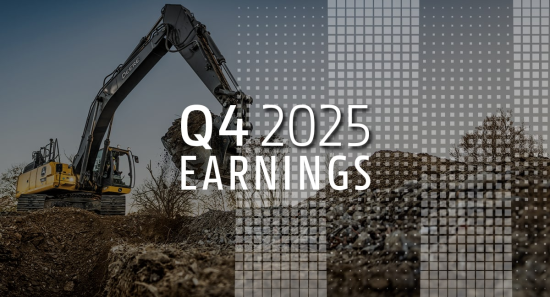 约翰迪尔2025财年第四季度工程机械销售额与利润双增长