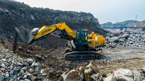 零碳动力破局非洲！徐工XE1350E电动液压挖掘机全球热销