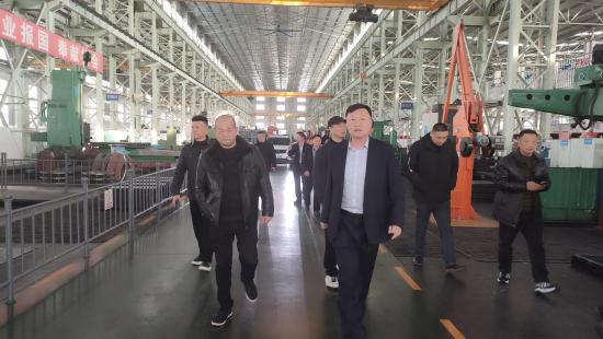 湖北省赤壁市交投<em>集团</em>一行来宾参观方圆<em>集团</em>