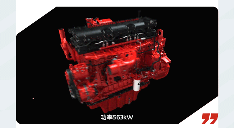 一台矿卡，双发动机！康明斯QSM15助力柳工DE100C降本增效