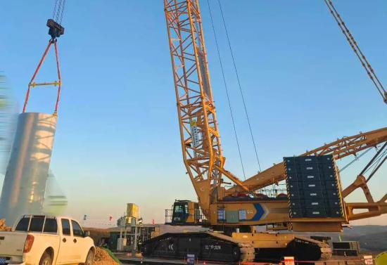 别光说风大！试试徐工XLC18000M的定力！！！